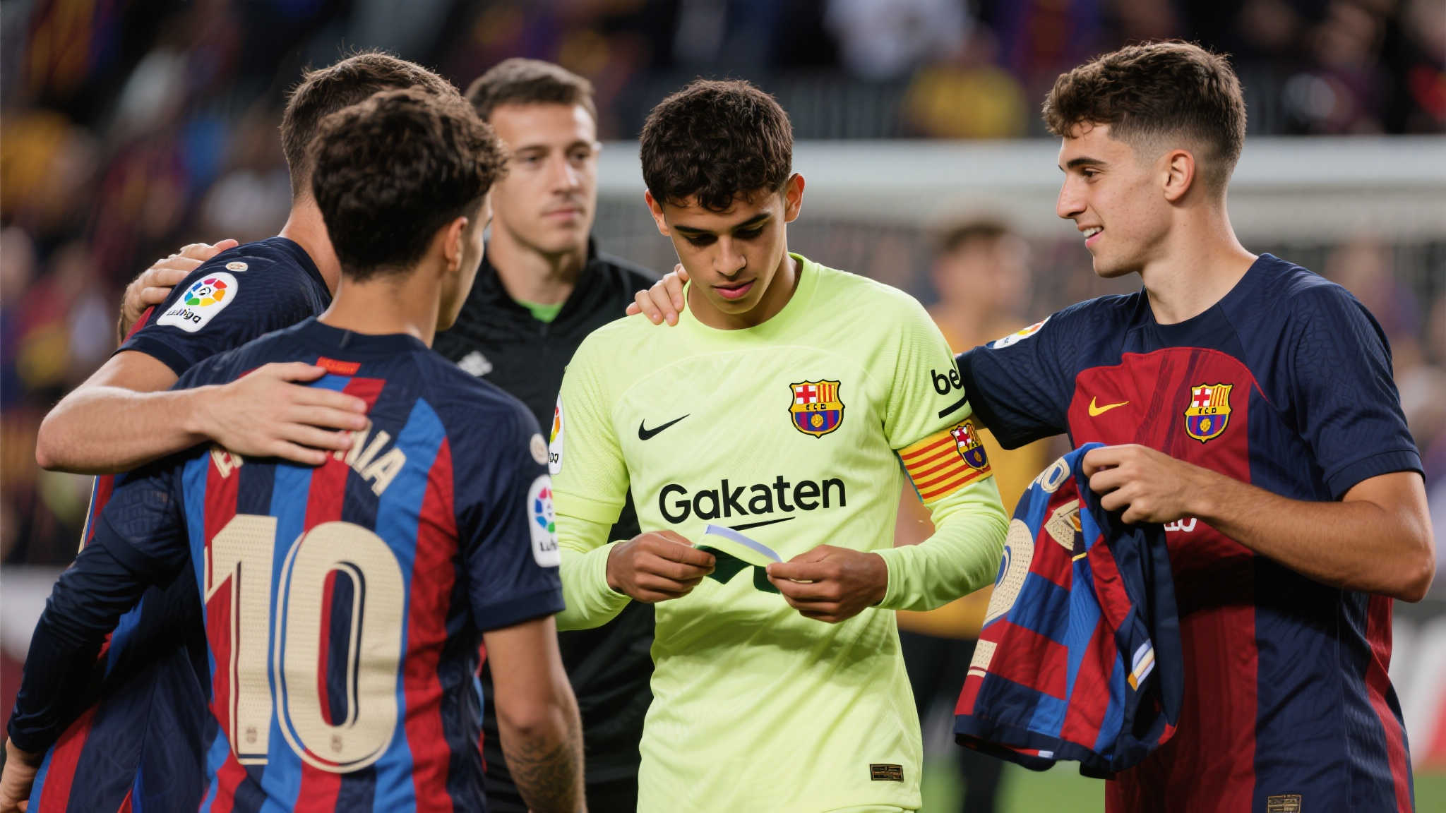 这一情景不禁让粉丝们议论纷纷。有评论认为，加纳乔或